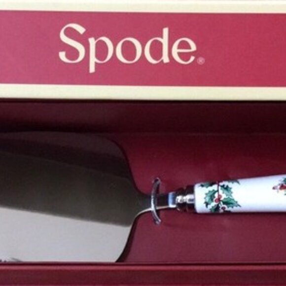 🎄 Spode Christmas Tree Cake Slice – 27 cm / 10.5" – NEW in Box FREE SHIPPING! - Picture 4 of 4